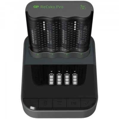 Afbeelding van USB model oplader GP P461 Pro Line 4 x ReCyko AA 2000 mAh dockingstation