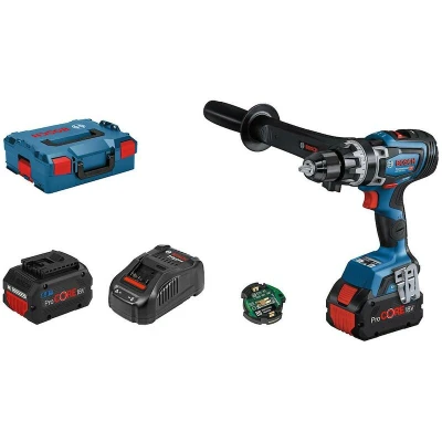 Afbeelding van Bosch Professional GSB 18V 150 C Schroefklopboormachine BITURBO Met 2x 18 V accu&#039;s (8.0 Ah) en lader in L Boxx