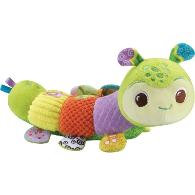 Afbeelding van Vtech Baby Ontdek &amp; Leer Knuffelrups Interactief Educatief Speelgoed Rups Zinnetjes, Geluiden en Liedjes Vanaf 3 tot 36 maanden