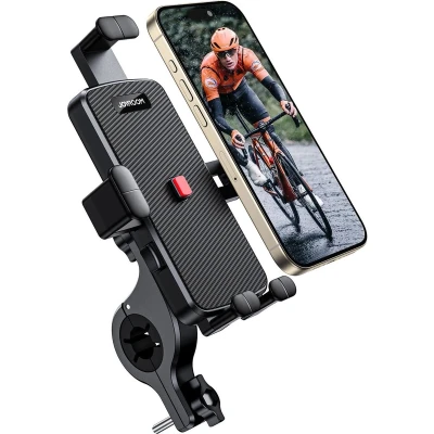 Afbeelding van Joyroom Telefoonhouder Voor Fiets En Scooterstuur Zwart