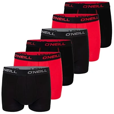 Afbeelding van O&#039;Neill Heren Boxershorts Plain 6 Pack Veelkleurig XL