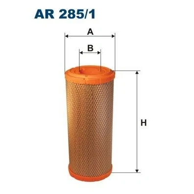 Afbeelding van FILTRON AR 285/1 Luchtfilter 326 139 Filter insert