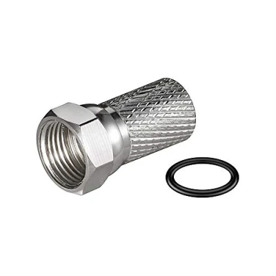 Afbeelding van Goobay Draaibare F stekker 7.0 mm (Antennekabel), Antennekabel