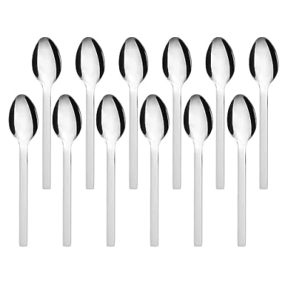 Afbeelding van GRÄWE POESIE Set van 12 dessertlepels/koffielepels roestvrij staal 18/10