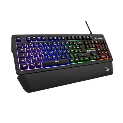 Afbeelding van Gaming Keyboard The G Lab AZERTY Zwart