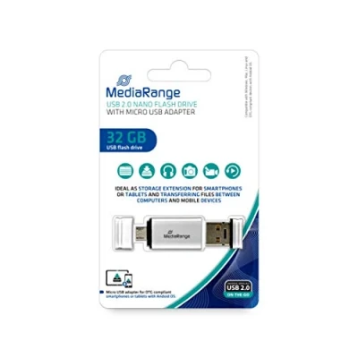 Image de Clé USB Media Range OTG 32GB 2.0