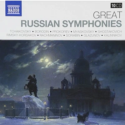 Afbeelding van Various Artists Great Russian Symphonies (10 CD)