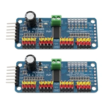 Afbeelding van the Lord of Tools 2 PCA9685 16 kanalen 12 bit PWM Servo Driver Board IIC Interface compatibel met Raspberry Pi Robot Servomotor Treiber Module