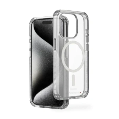 Afbeelding van Hama Mobielhoesje MagCase Extreme Bescherm Apple iPho (Apple iPhone 15 Pro Max), Smartphonehoes, Transparant