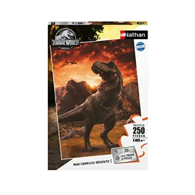 Image de Puzzle 250 pièces Nathan Le Tyrannosaurus Rex Jurassic World 3