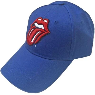 Image de Casquette de baseball Unisex The Rolling Stones Classic Tongue Bleue