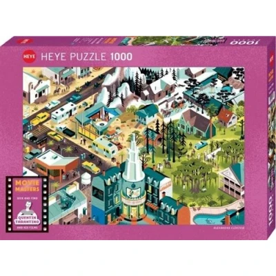 Image de Puzzle 1000 pièces Heye Movie Masters Tarantino Films