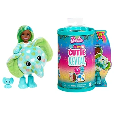 Afbeelding van Barbie Cutie Reveal Chelsea Olifant Barbiepop