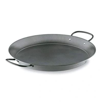 Image de Kela 60127 réchaud pour fondues et wok, métal chromé, diamètre 23,5 cm, hauteur 10,5 cm &#039;maxi&#039;