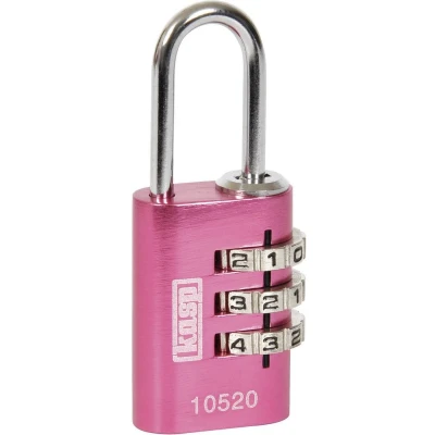 Afbeelding van Hangslot Kasp K10520PIND Pink Cijferslot