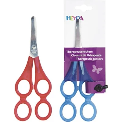 Afbeelding van Baier &amp; Schneider Heyda 204889521 therapeutenschaar, rond, 17 cm