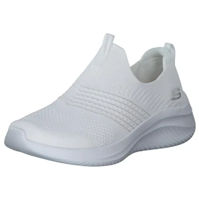Afbeelding van Skechers Ultra Flex 3.0 Classy Charm Damessneakers., Wit.