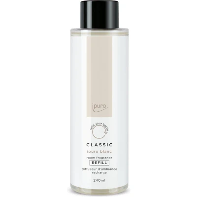Afbeelding van Ipuro Classic Blanc geurstokjes 240 ml refill navulling