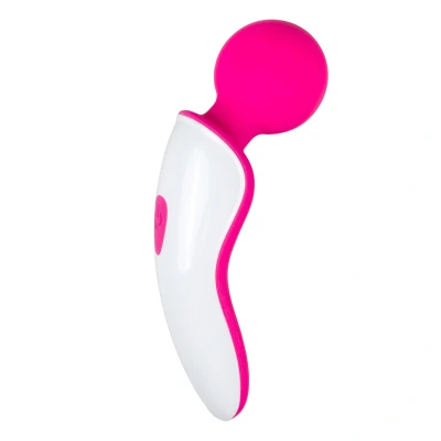 Afbeelding van Mini Wand Massager Roze/Wit