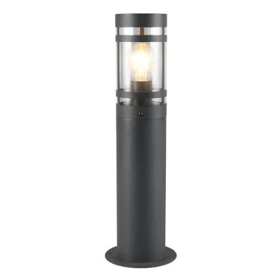 Afbeelding van LED Tuinverlichting Staande Buitenlamp Trio Paulo E27 Fitting Spatwaterdicht IP44 Rond Antraciet Metaal