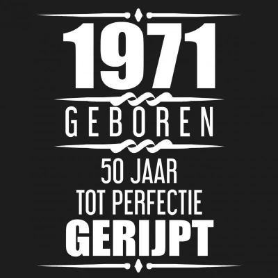 Afbeelding van 1969 Geboren 50 Jaar Tot Perfectie Gerijpt