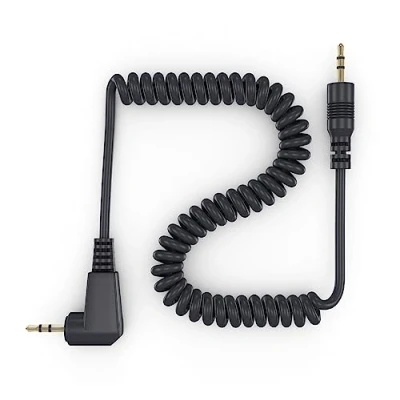 Afbeelding van ayex Spiraaladapterkabel voor Canon (E3) EOS R R6 RP RA M5 M6 60D 70D 80D 90D 2000D 1300D 1100D 760D 650D 600 D Powershot G10, G15, G1 X, SX50 60 enz.