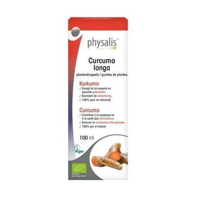 Afbeelding van Physalis Liquide Gouttes de plantes Curcuma Longa