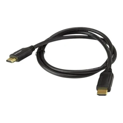 Image de StarTech.com Cable HDMI grande vitesse haute qualite avec Ethernet de 1 m Cordon vers 2.0 4K 60 Hz câble