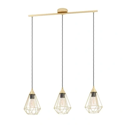 Afbeelding van EGLO Tarbes Hanglamp E27 79,5 cm Koper Geborsteld