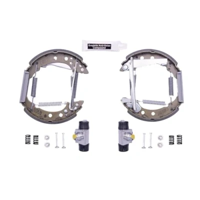Afbeelding van HELLA Shoe Kit Pro 8DB 355 005 241 Remschijf, trommelrem Met wielremcilinder, stel element VOLKSWAGEN: GOLF 2, 1 Cabriolet, Polo II Coupe