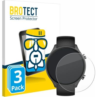 Afbeelding van BROTECT Screenprotector voor OnePlus watch 2R Folie Beschermfolie Beschermglas transparant (3 Stuks)