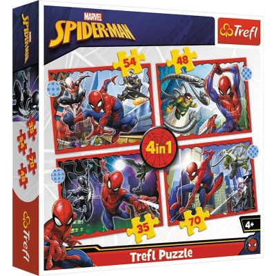 Afbeelding van Trefl 4in1M De heldhaftige Spider Man / Disney Marvel Spiderma