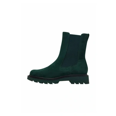 Afbeelding van Tamaris Korte laarzen, Dames, Maat: 38, Green Leer