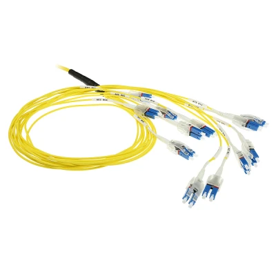 Afbeelding van ACT DC5554 Singlemode 50/125 OS2 Prefab Glasvezelkabel 24F LC Polarity Twist 20 meter