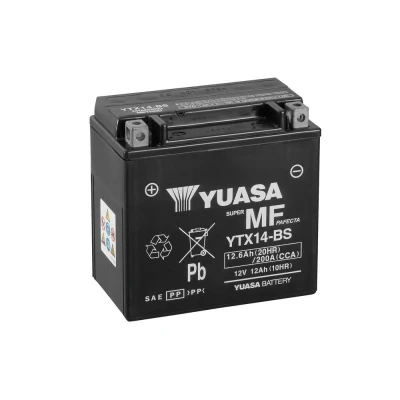 Afbeelding van Yuasa Accu YTX14 BS
