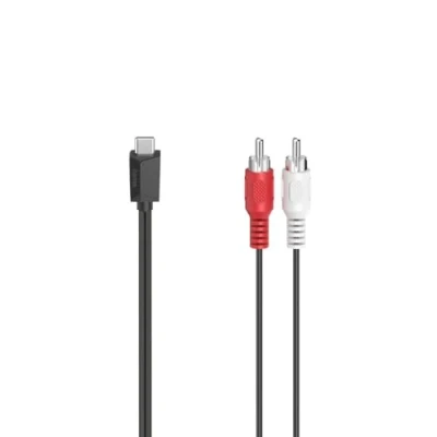 Afbeelding van Hama Audiokabel Usb C Stekker Cinch Stereo 1,50 M