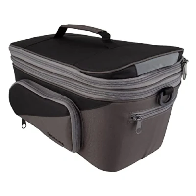 Afbeelding van Racktime Unisex volwassenen System Talis Plus 2.0 bagagetas, zwart grijs, Eén maat 0900 201