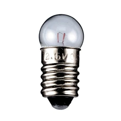 Afbeelding van Goobay Globulaire zaklamp E10 0,3 W 6 V (DC) 50 mA H24 mm