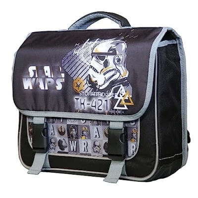 Afbeelding van Star Wars schooltas rugzak zwart jongens 34x14x38