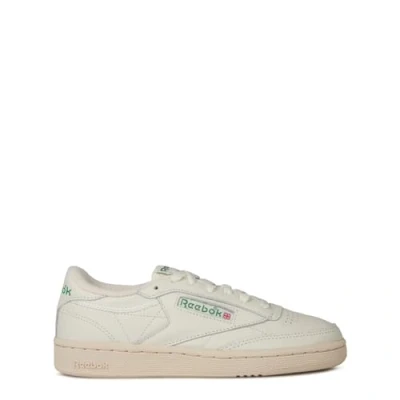 Afbeelding van Reebok Classic CLUB C 85 Vintage Sneakers laag, Maat: 37.5, Chalk/paperwhite/glen green Leer en textiel