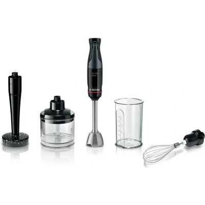 Afbeelding van Bosch Serie 4 MSM4B623 blender 0,6 l Staafmixer 1000 W Antraciet, Transparant