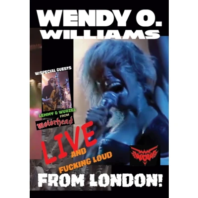 Afbeelding van Wendy O. Williams Wow: Live And Fucking Loud From London! (DVD)