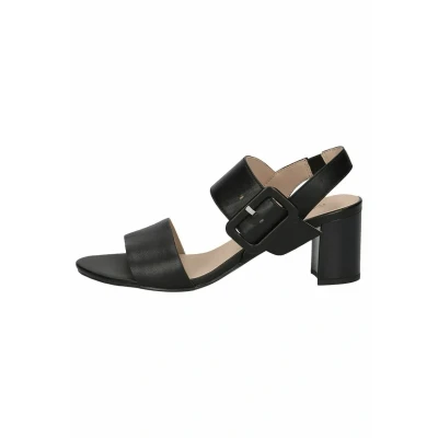 Afbeelding van Caprice Sandalen, Dames, Maat: 37.5, Black nappa Schoenen