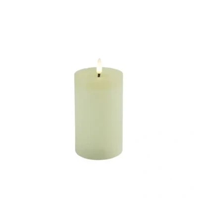 Afbeelding van Countryfield LED Stompkaars rustiek 12,5 cm Creme