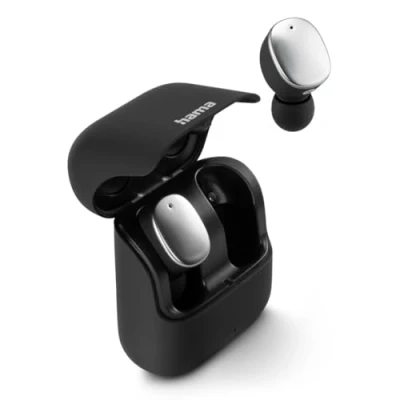 Image de Ecouteurs Hama Spirit Pure 00184108 Bluetooth Sans Fil Microphone Noir