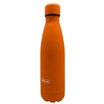 Afbeelding van Nerthus Drinkfles Vacuüm 500ml Oranje (warm En Koud)