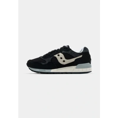 Afbeelding van Saucony Shadow 5000 Sneakers laag, Heren, Maat: 44, Black Leer en textiel