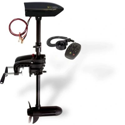 Afbeelding van Black Cat Battle Boat 2400 Bellyboat Elektromotor