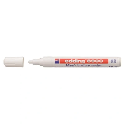 Image de Edding 8900 marqueur pour meuble (1,5 2 mm ogive) blanc pur