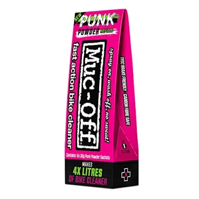 Afbeelding van Muc Off Punk Powder Refills Fiets Kuisproduct Poetsmiddel Concentraat 4x 30gram